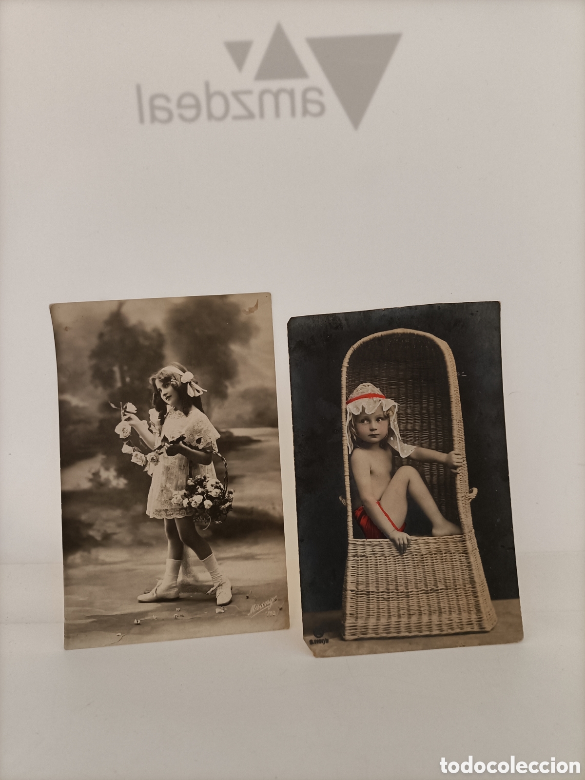 Postales: Lote de 10 postales de principios del veinte. - Foto 1