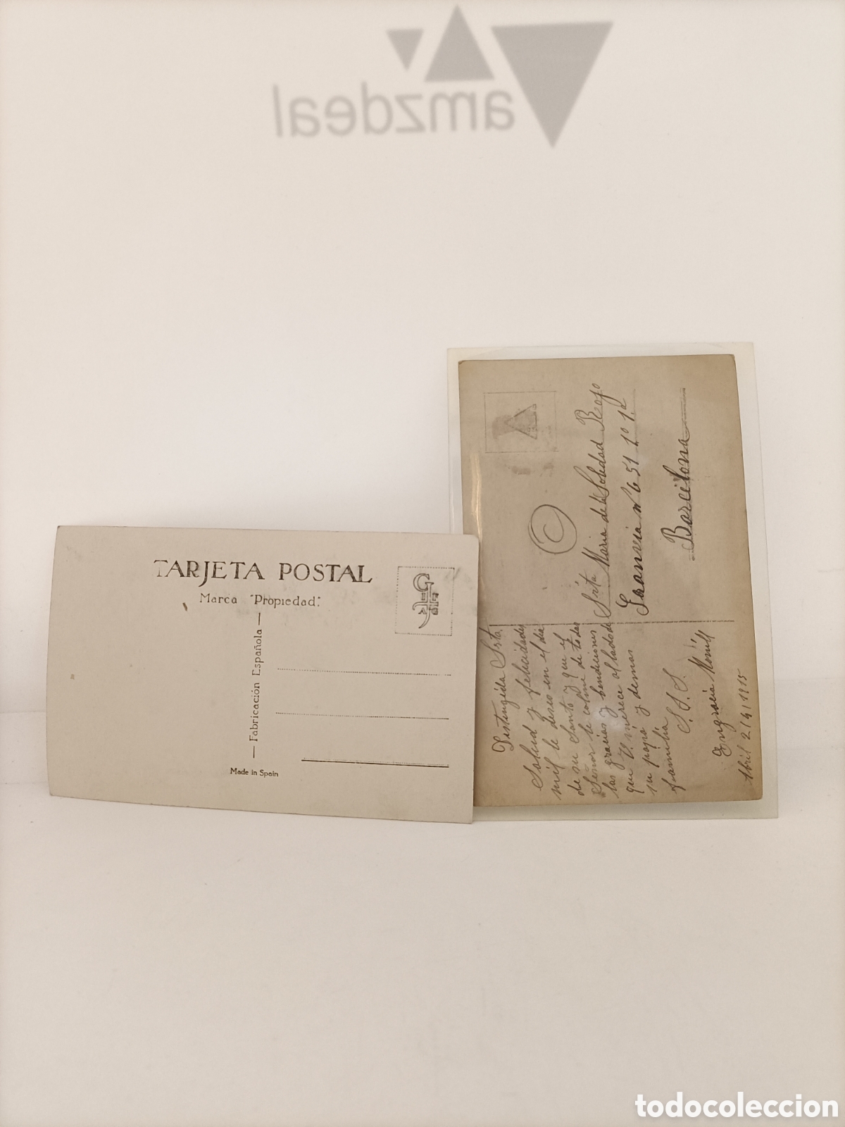 Postales: Lote de 10 postales de principios del veinte. - Foto 6