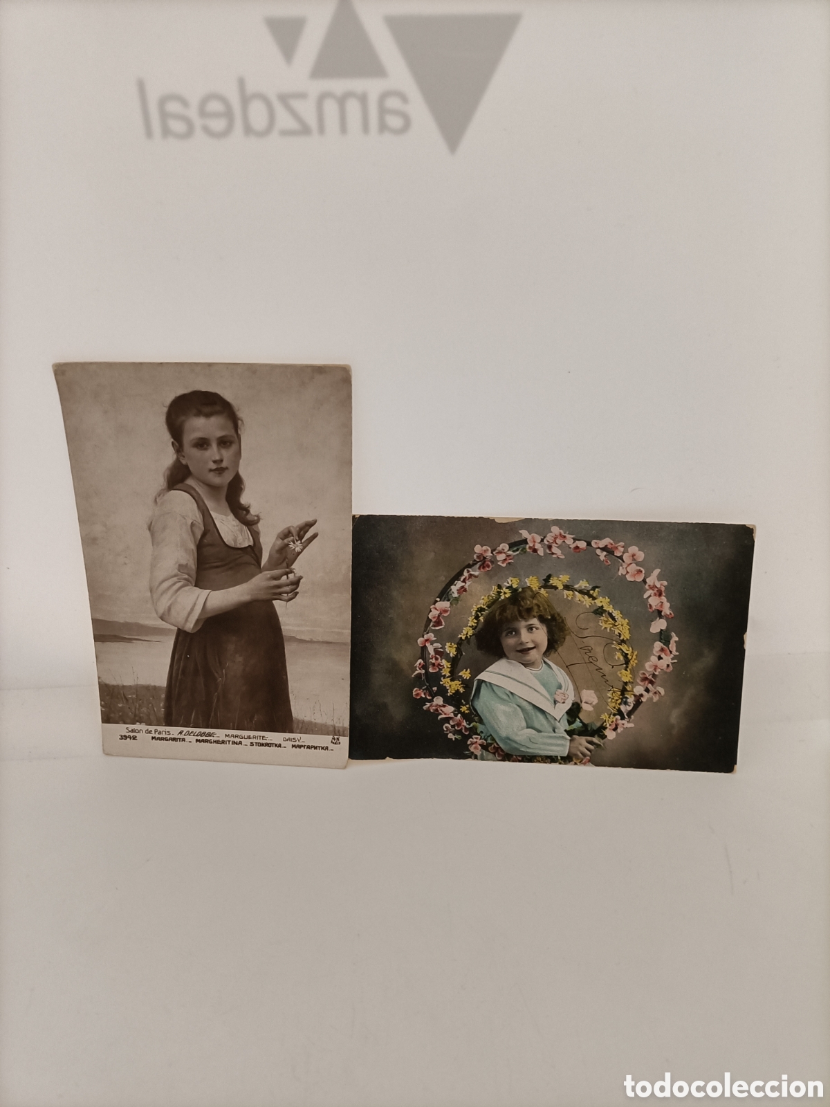 Postales: Lote de 10 postales de principios del veinte. - Foto 7