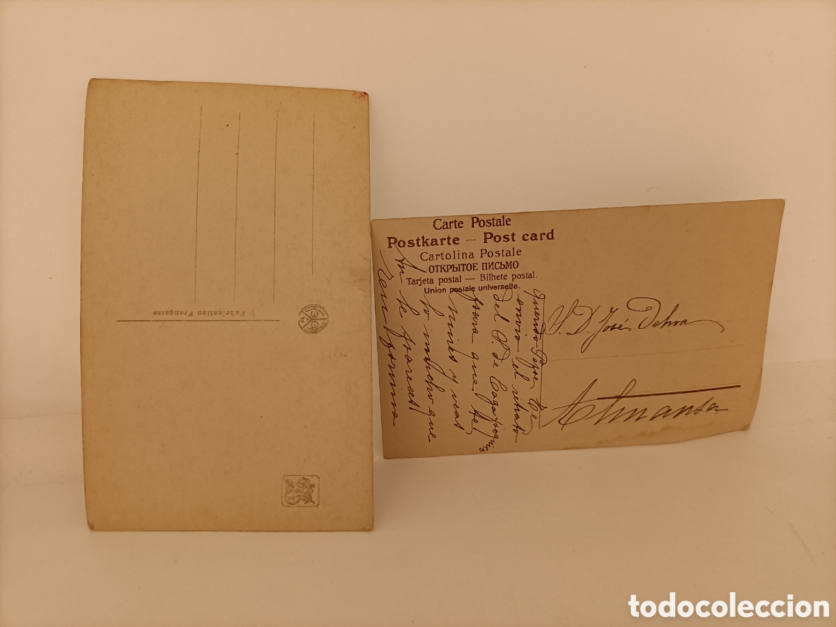 Postales: Lote de 10 postales de principios del veinte. - Foto 8
