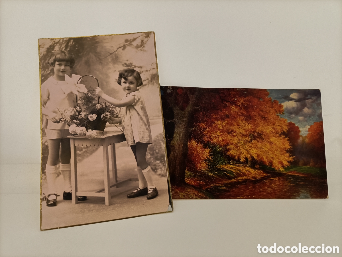 Postales: Lote de 10 postales de principios del veinte. - Foto 3