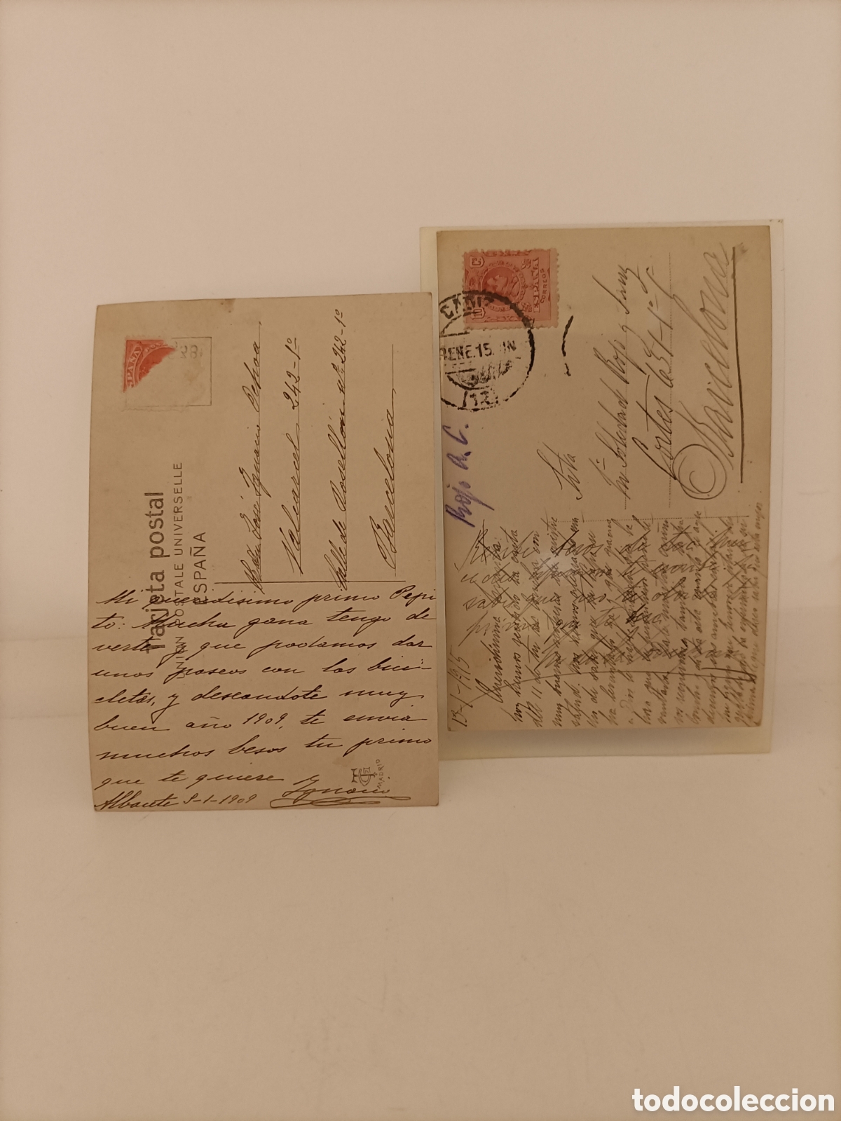 Postales: Lote de 10 postales de principios del veinte. - Foto 6