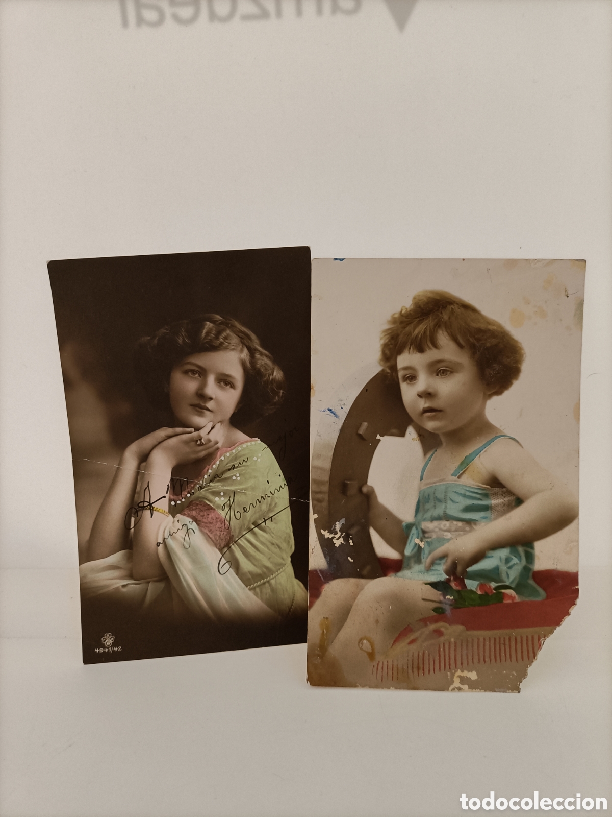 Postales: Lote de 10 postales de principios del veinte. - Foto 9