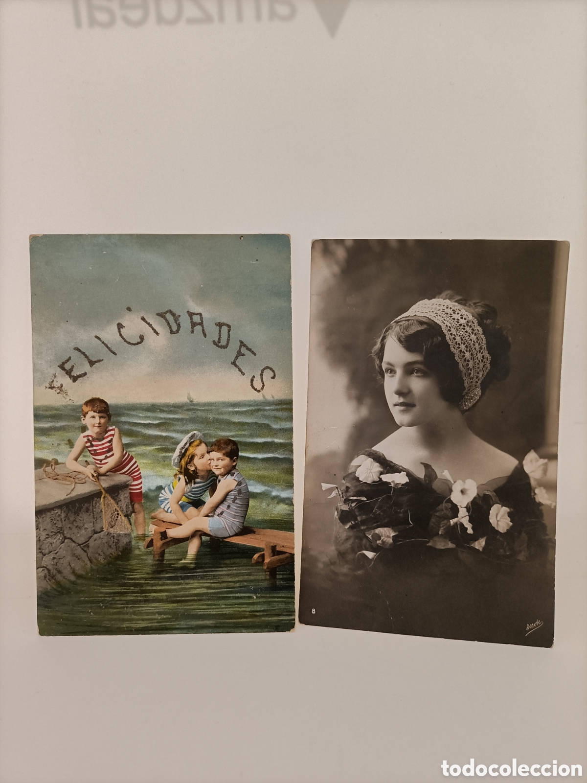 Postales: Lote de 10 postales de principios del veinte. - Foto 1