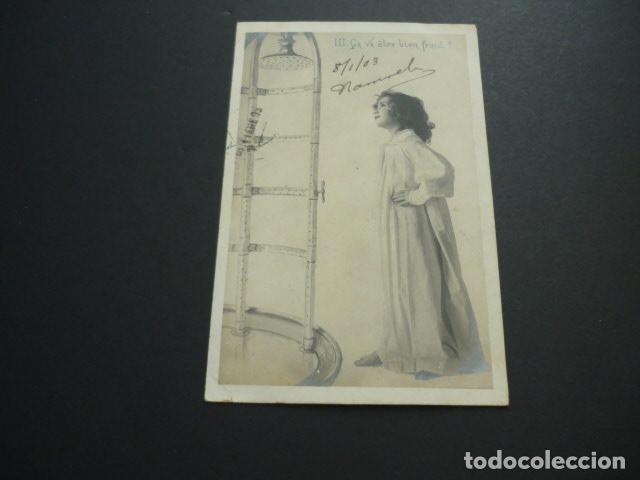Postales: NI&Ntilde;O EN EL BA&Ntilde;O POSTAL - Foto 1