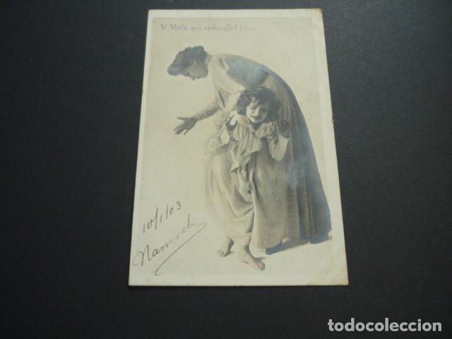 Postales: NI&Ntilde;O EN EL BA&Ntilde;O POSTAL - Foto 1