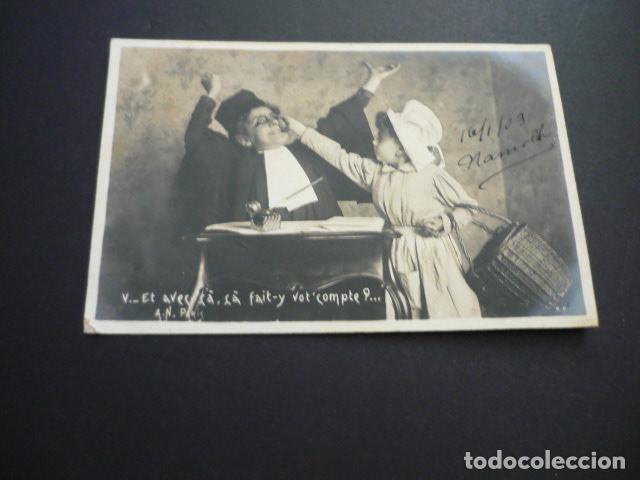 Postales: NI&Ntilde;A CON JUEZ POSTAL - Foto 1