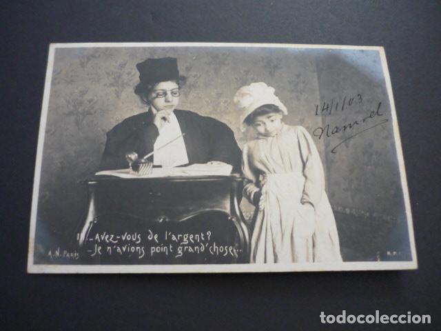 Postales: NI&Ntilde;A CON JUEZ POSTAL - Foto 1