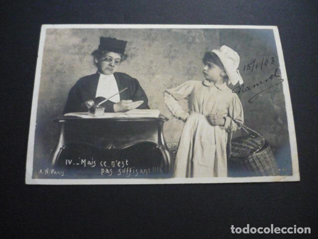 Postales: NI&Ntilde;A CON JUEZ POSTAL - Foto 1