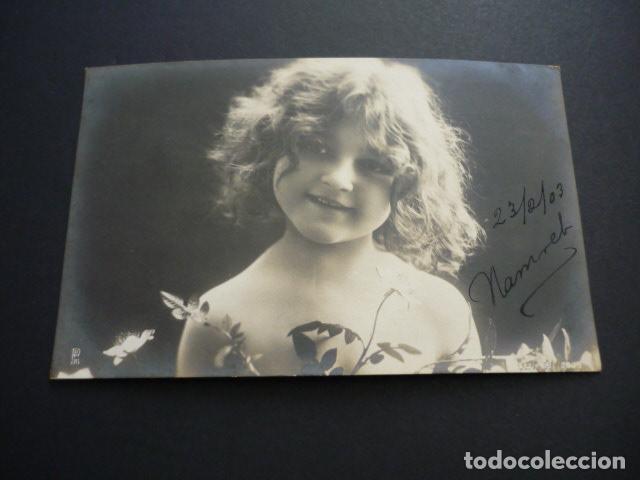 Postales: NI&Ntilde;A ELEGANTE POSTAL - Foto 1