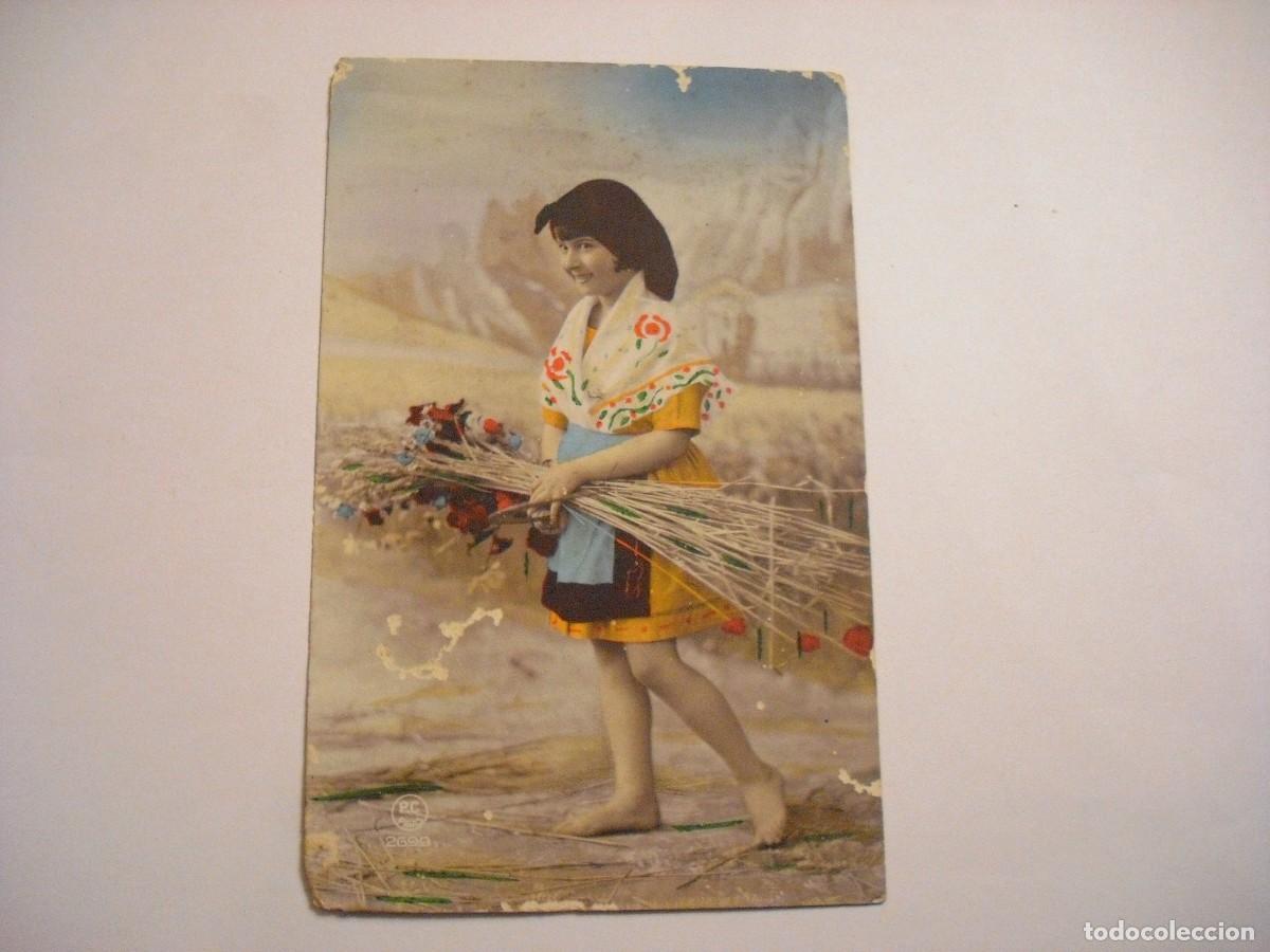 Postales: ANTIGUA POSTAL DE NI&Ntilde;A, ESCRITA - Foto 1