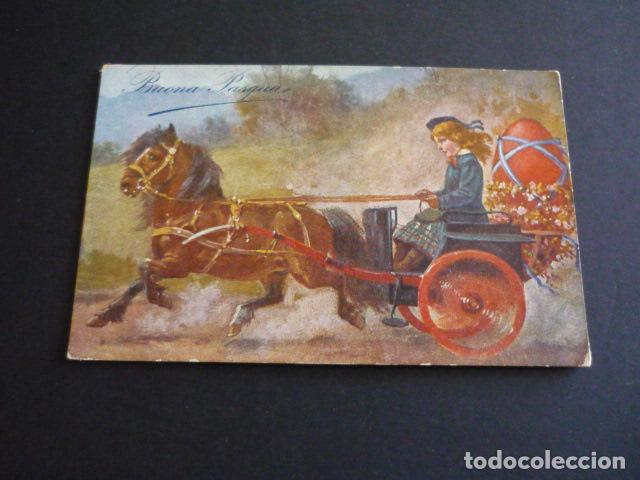 Postales: NI&Ntilde;O CON CARRO POSTAL - Foto 1