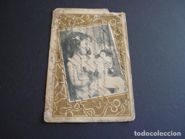 Postales: NI&Ntilde;A CON MU&Ntilde;ECA POSTAL - Foto 1
