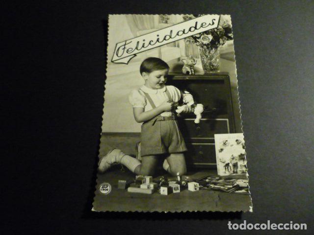 Postales: NI&Ntilde;O CON JUGUETES POSTAL - Foto 1