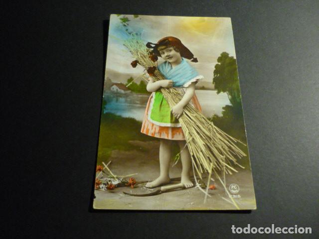 Postales: NI&Ntilde;A CAMPESINA POSTAL - Foto 1