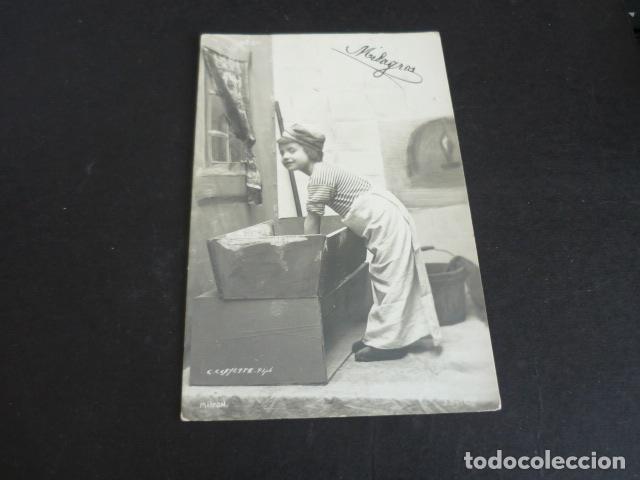 Postales: NI&Ntilde;O TRABAJANDO POSTAL - Foto 1