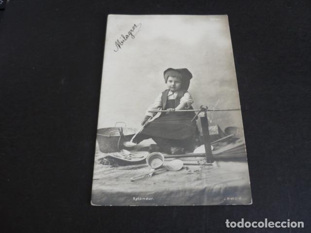 Postales: NI&Ntilde;O HOJALATERO POSTAL - Foto 1