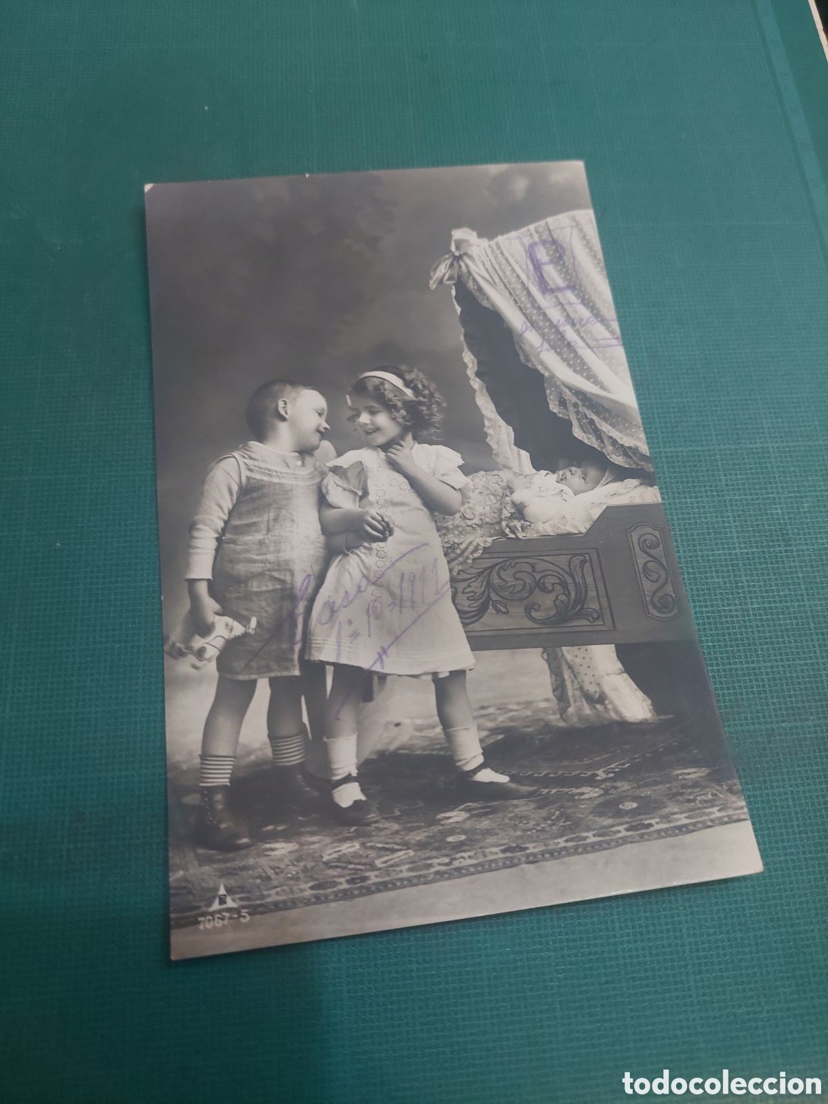 Postales: 1911 ni&ntilde;os infantil postal - Foto 1