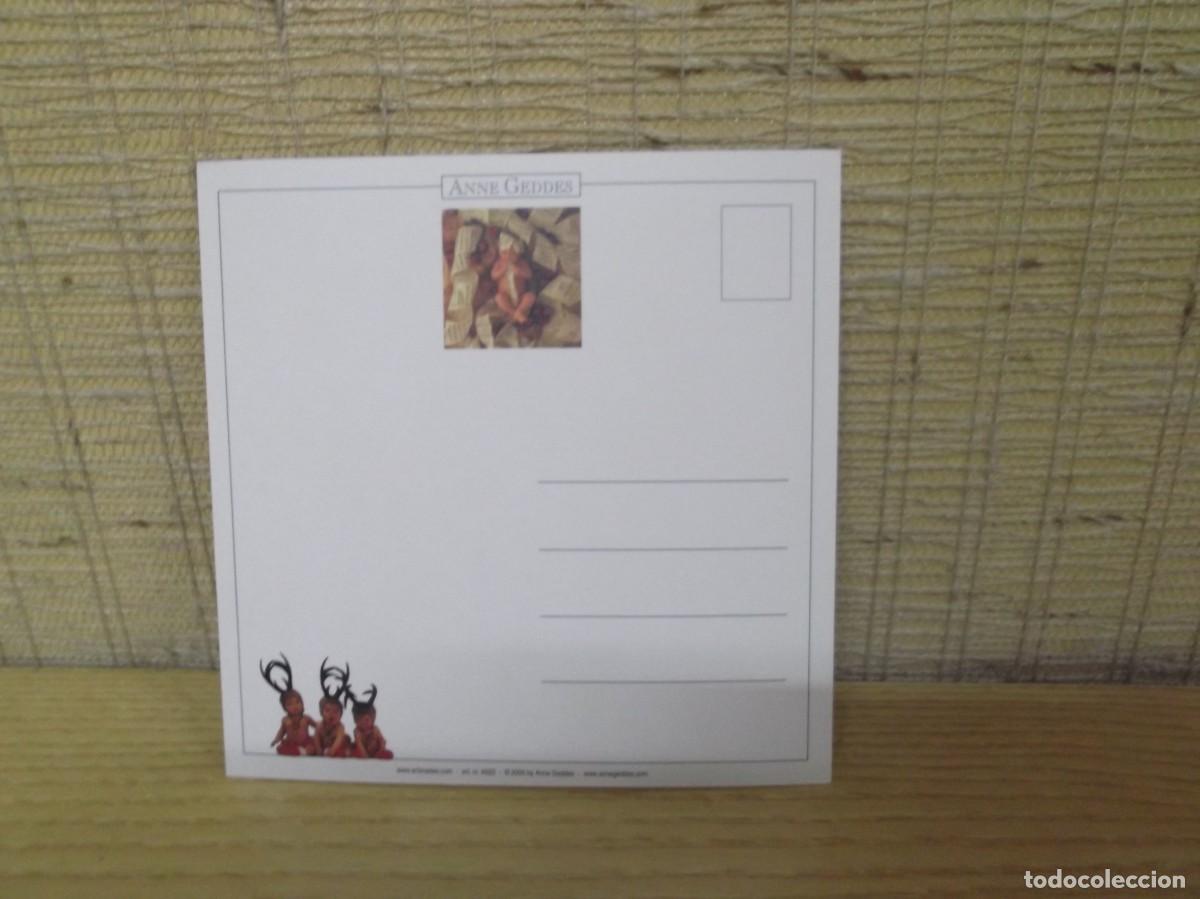 Postales: Tarjeta postal de Anne Geddes.A&ntilde;o 2000 - Foto 2