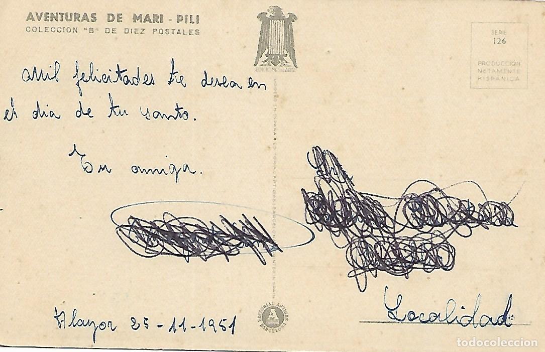 Postales: POSTAL ILUSTRACI&Oacute;N CON VERSO (1951) - Foto 2