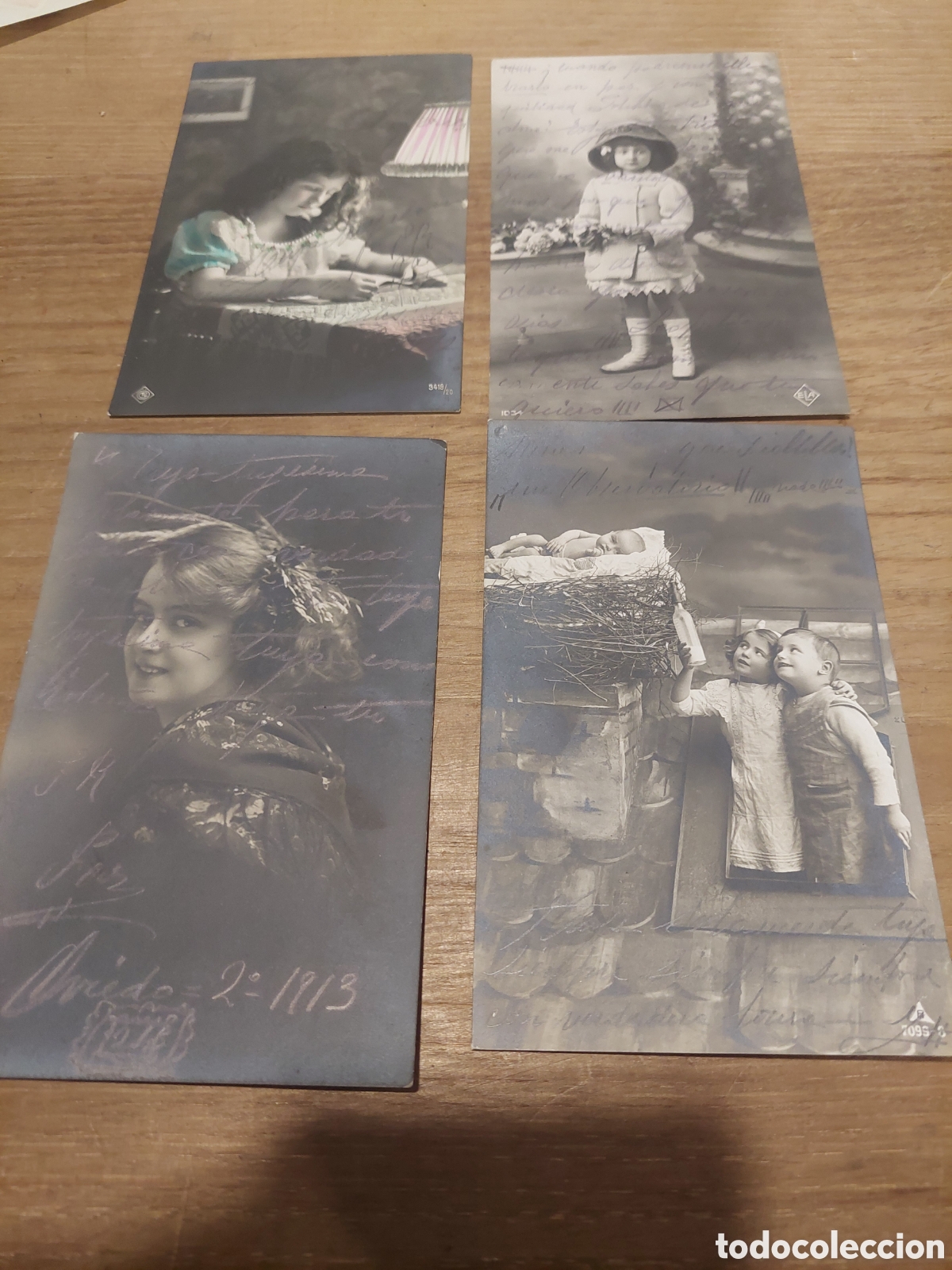 Postales: Infantil postales antiguas 1915 - Foto 1