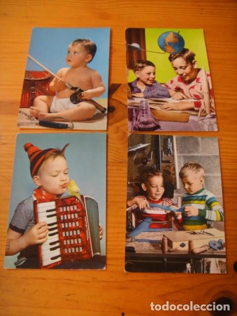 Postales: ni&ntilde;os - lote de 38 postales - Foto 8