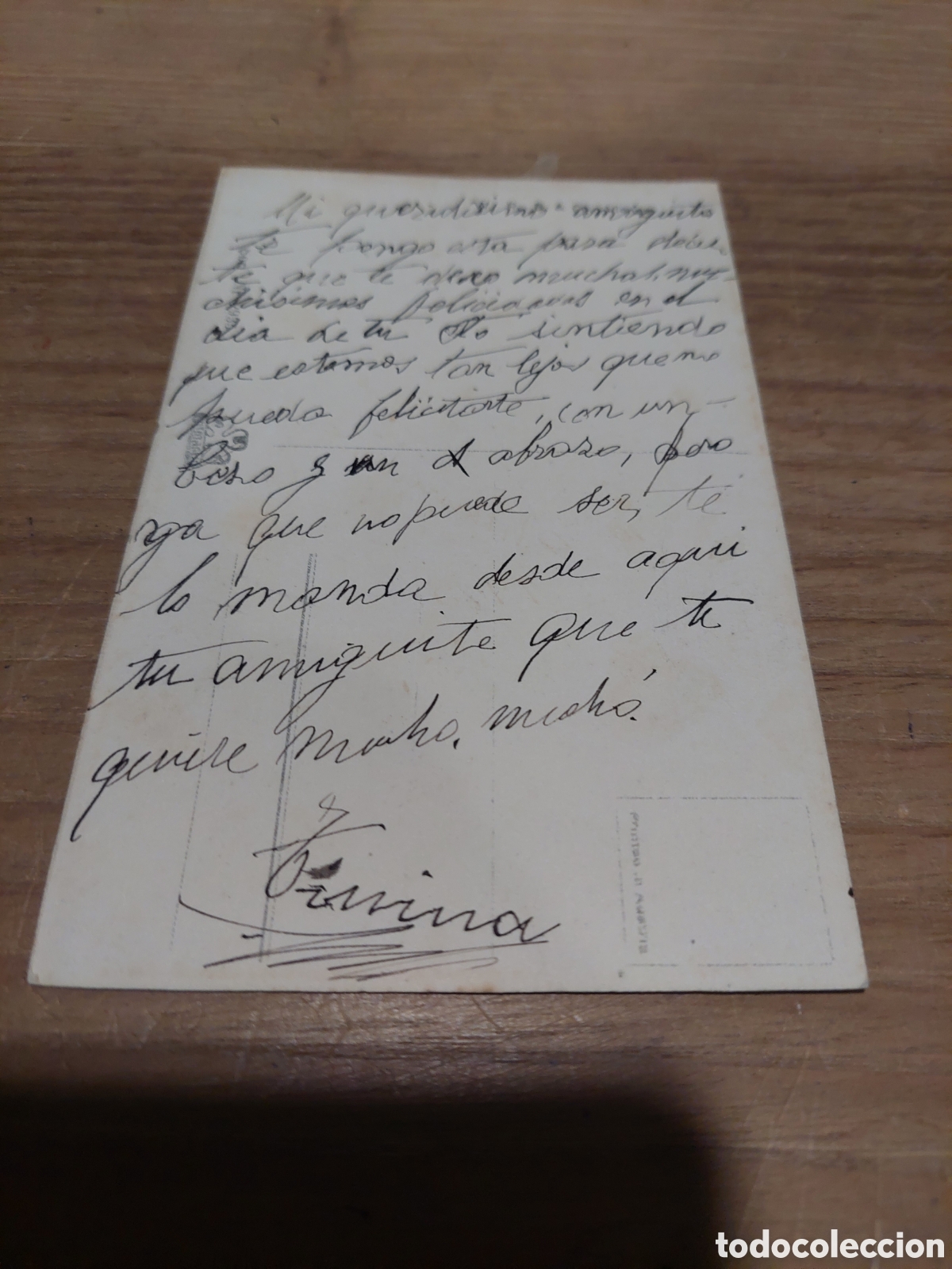 Postales: 1913 postal antigua ni&ntilde;a - Foto 2