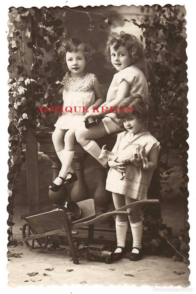 Postales: POSTAL SIN EDITOR / NI&Ntilde;AS - Foto 1