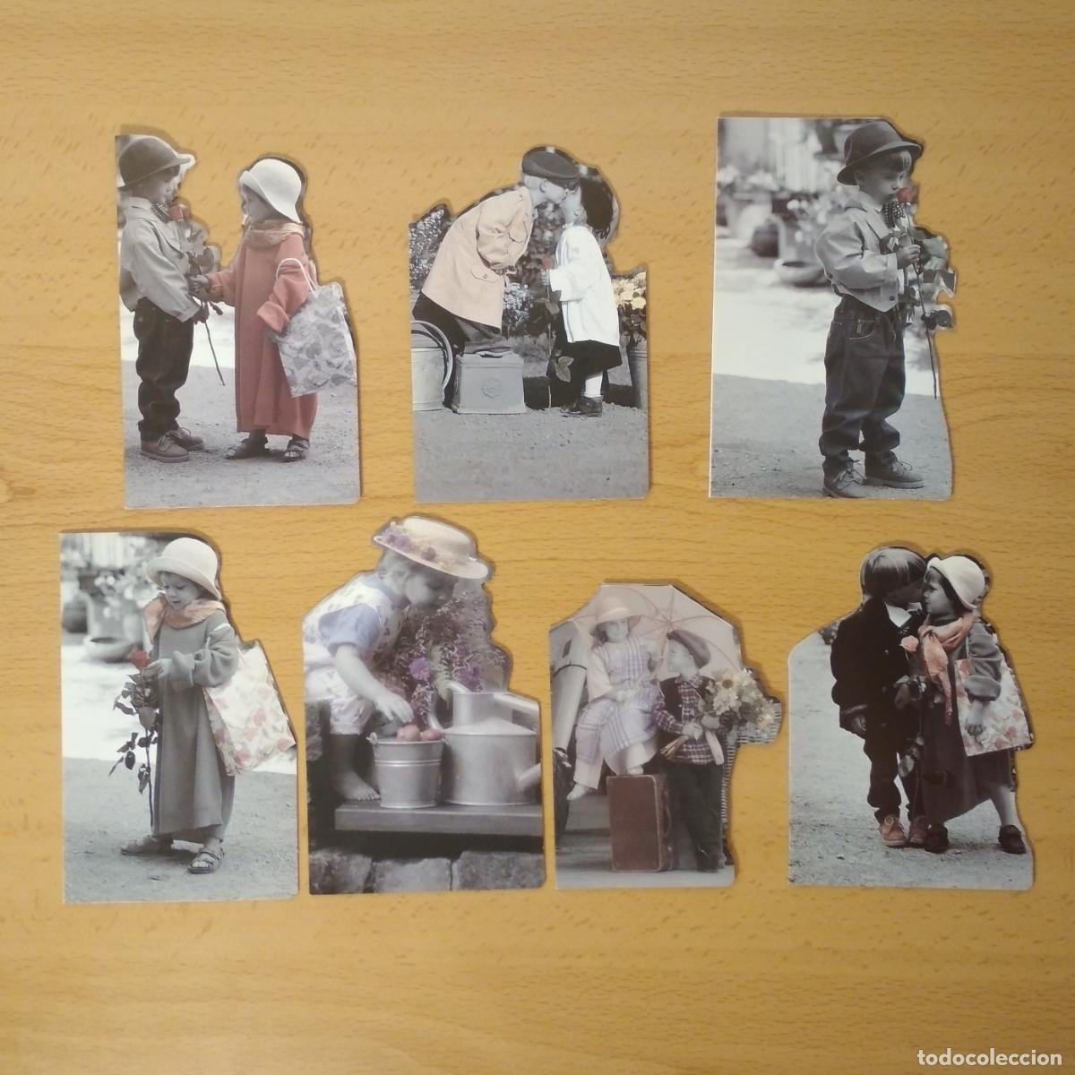 Postcards: Invitaciones cumplea&ntilde;os troqueladas, 7 modelos diferentes. Prestige cards. AC agency. En catal&aacute;n.