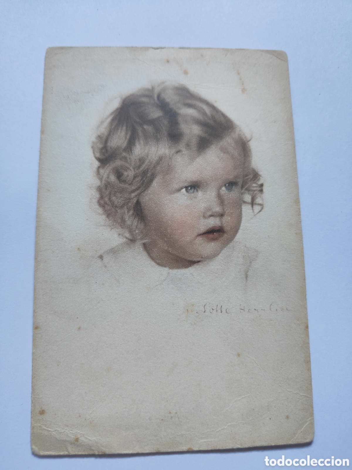Postales: ANTIGUA POSTAL CON NI&Ntilde;A - Foto 1