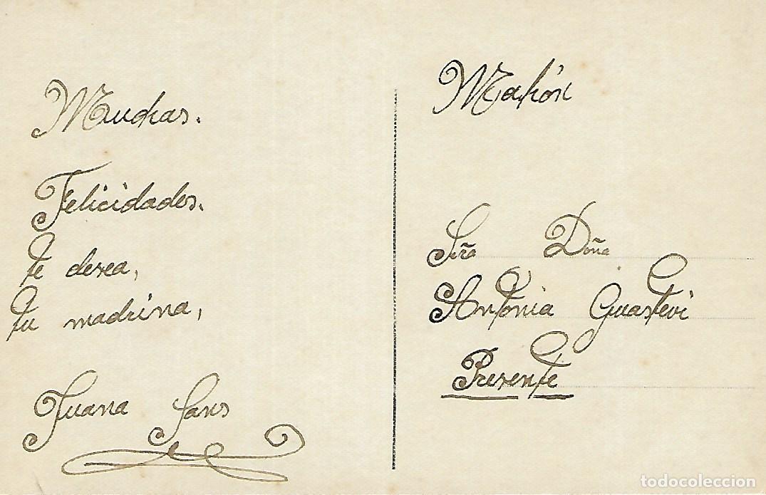 Postales: ANTIGUA POSTAL FAMILIAR CIRCA 1900 - Foto 2