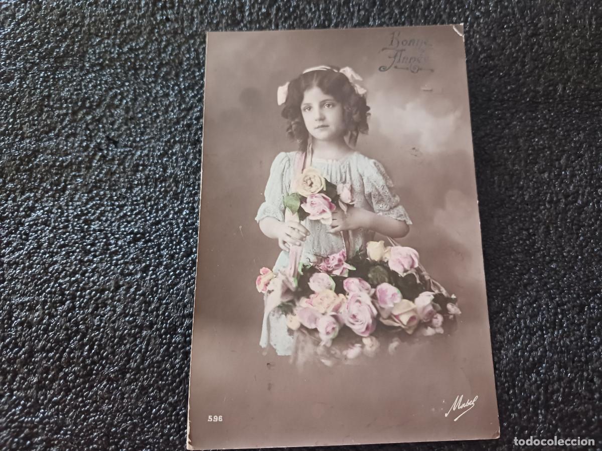 Postales: bonne annee, mabel 596, circulada - Foto 1