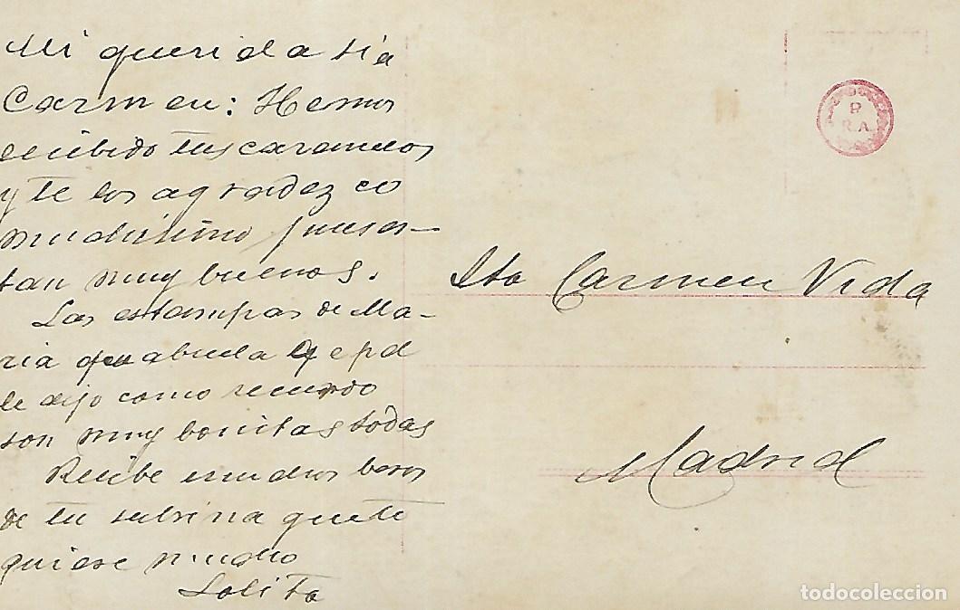 Postales: POSTAL INFANTIL CON VERSO (1&ordf; d&eacute;cada 1900) - Foto 2