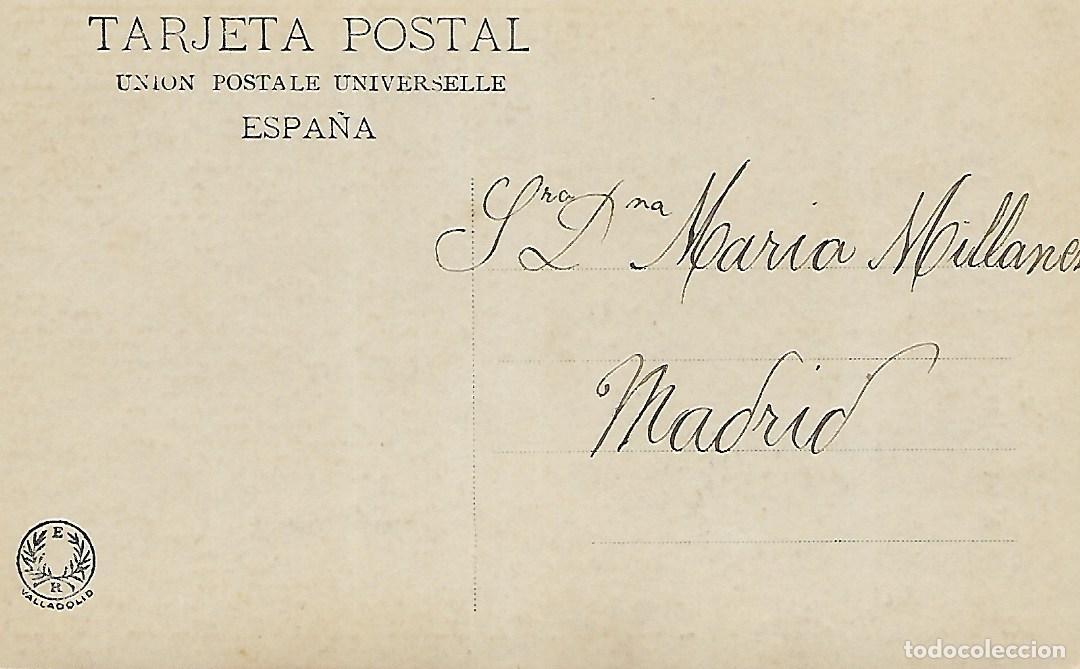 Postales: POSTAL INFANTIL - PINTORA (FECHADA EN 1908) - Foto 2