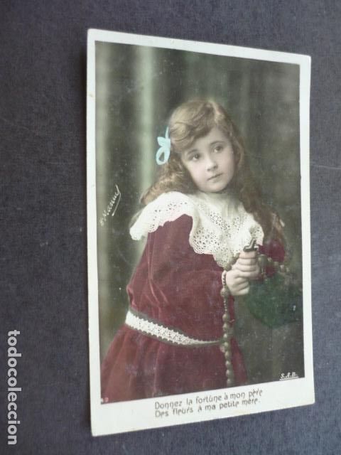 Postales: NI&Ntilde;A ELEGANTE POSTAL - Foto 1