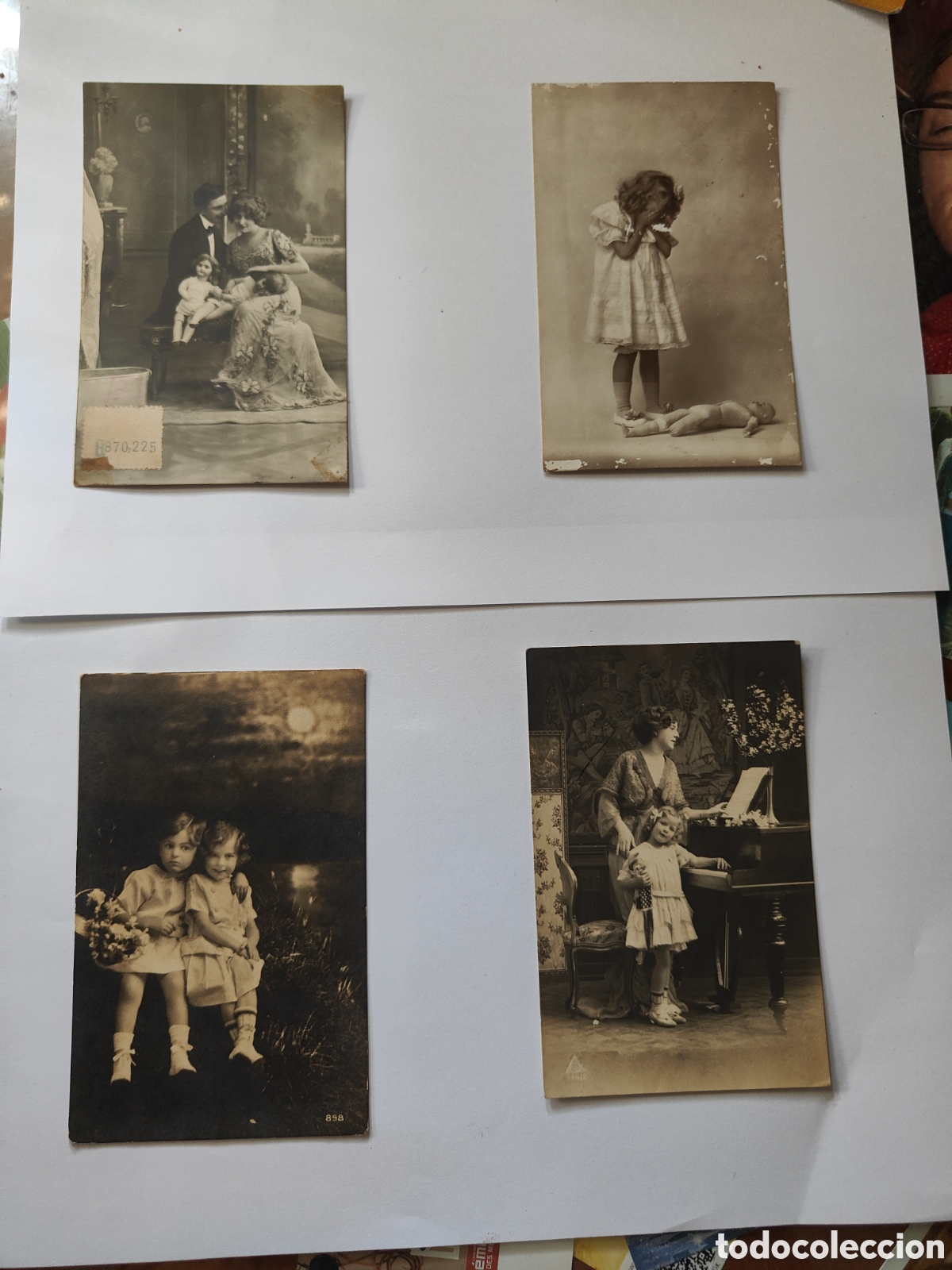 Postales: POSTALES NI&Ntilde;OS CON JUGUETES - Foto 1