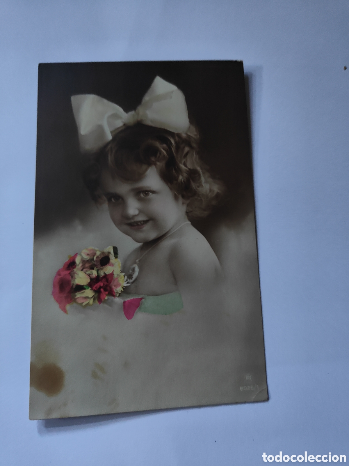 Postales: 3 ANTIGUAS POSTALES DE NI&Ntilde;OS - Foto 4