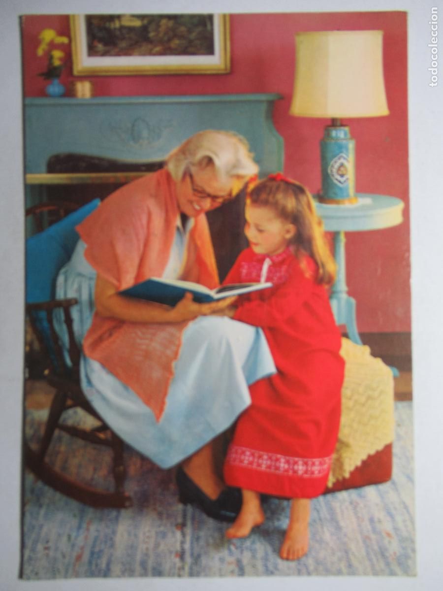 Postales: Postal madre / abuela con ni&ntilde;a - Foto 1
