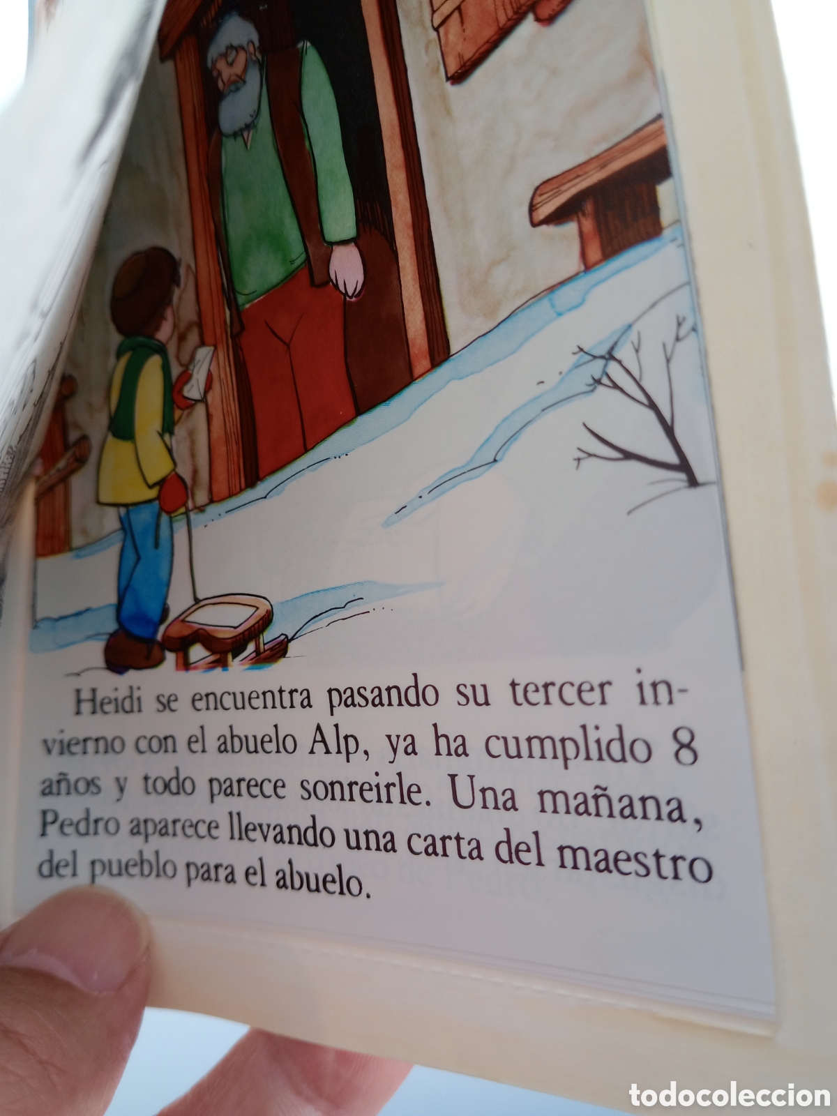 Postales: Postal de Heidi. Incluye un cuento - Foto 3
