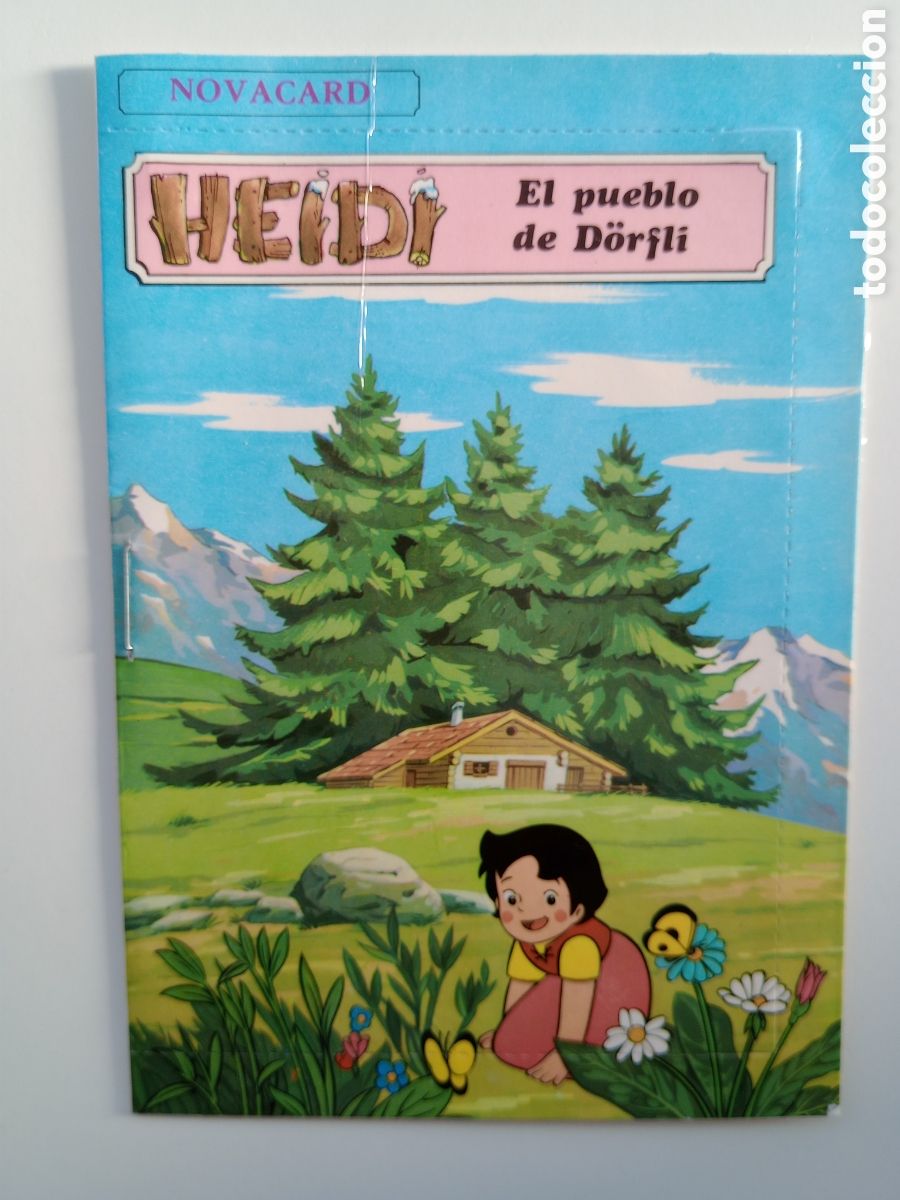 Postales: Postal de Heidi. Incluye un cuento - Foto 1