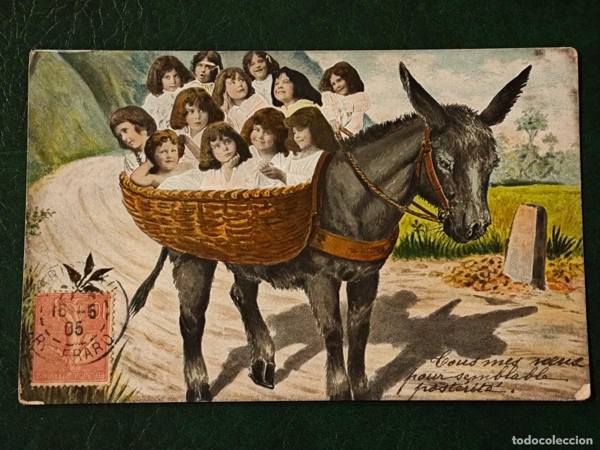 Postales: Postal de Francia Ni&ntilde;os - Foto 1
