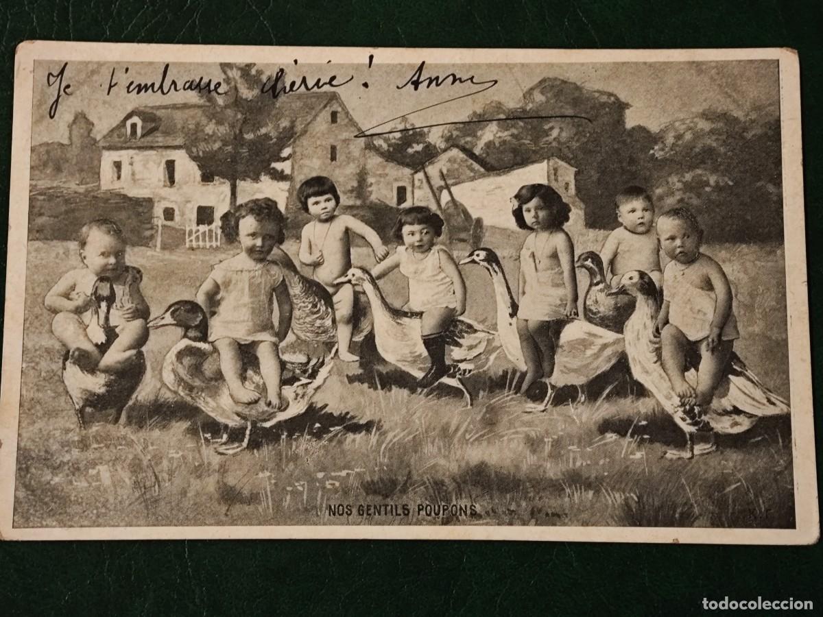 Postales: Postal de Francia Ni&ntilde;os - Foto 1