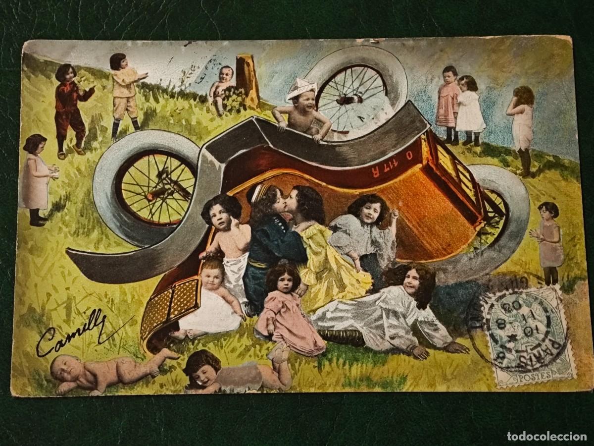 Postales: Postal de Francia Ni&ntilde;os - Foto 1