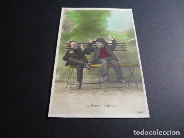 Postales: NI&Ntilde;OS BROMEANDO POSTAL - Foto 1