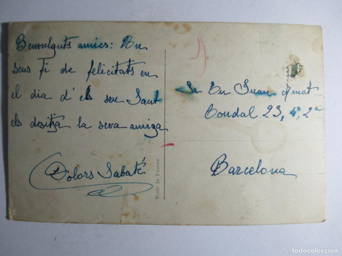 Postales: Antigua postal ni&ntilde;os - Escrita - Foto 2