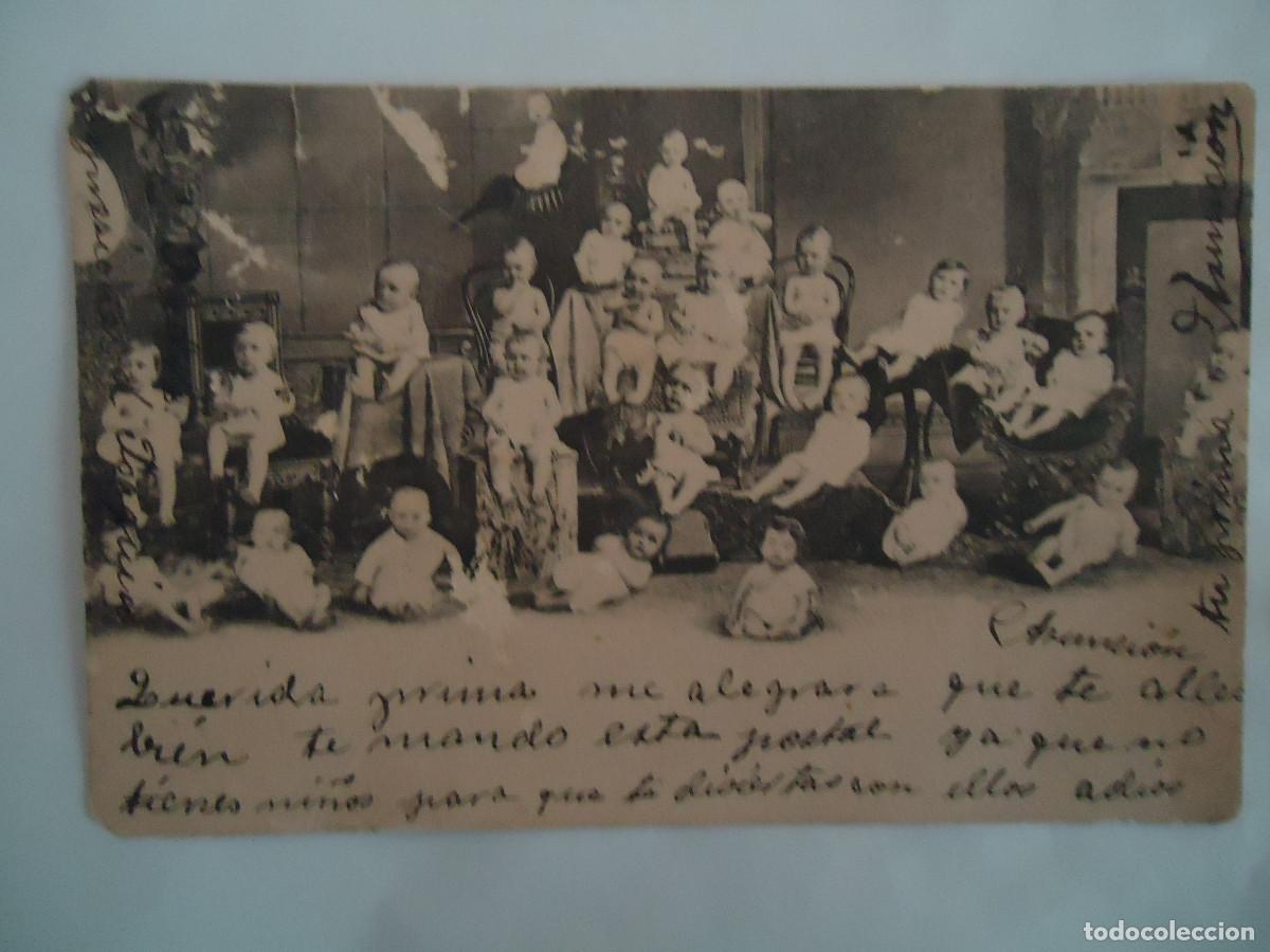 Postales: POSTAL SIN DIVIDIR DE NI&Ntilde;OS O MU&Ntilde;ECOS. PP -9 - Foto 1