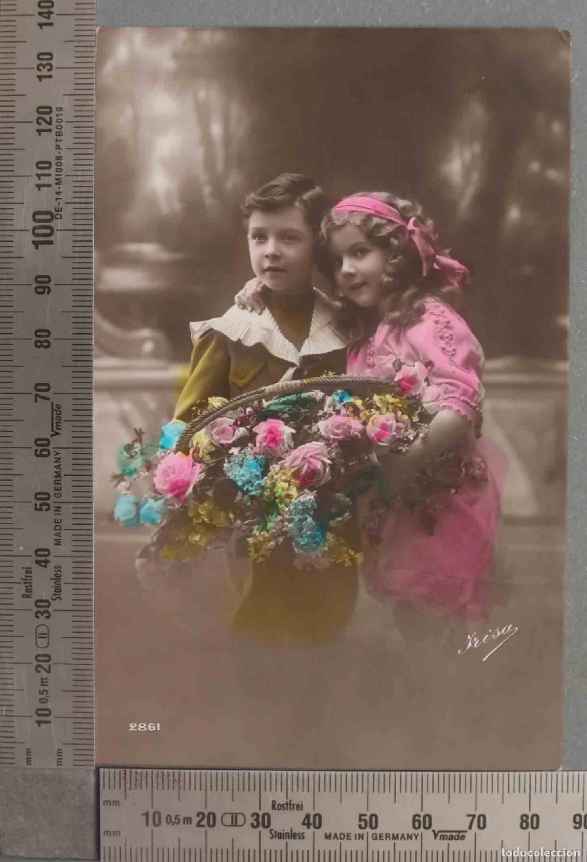 Postales: POSTAL. NI&Ntilde;OS. ILUMINADA - Foto 1