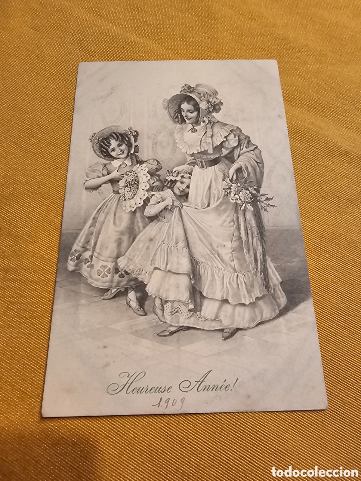 Postales: ANTIGUA POSTAL FRANCESA. CIRCULADA 1909