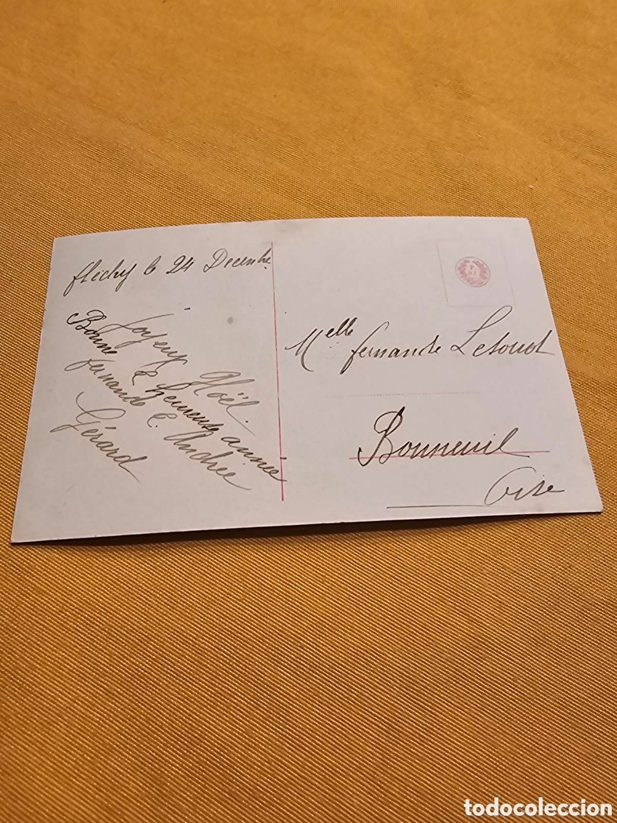 Postales: ANTIGUA POSTAL FRANCESA. CIRCULADA - Foto 2