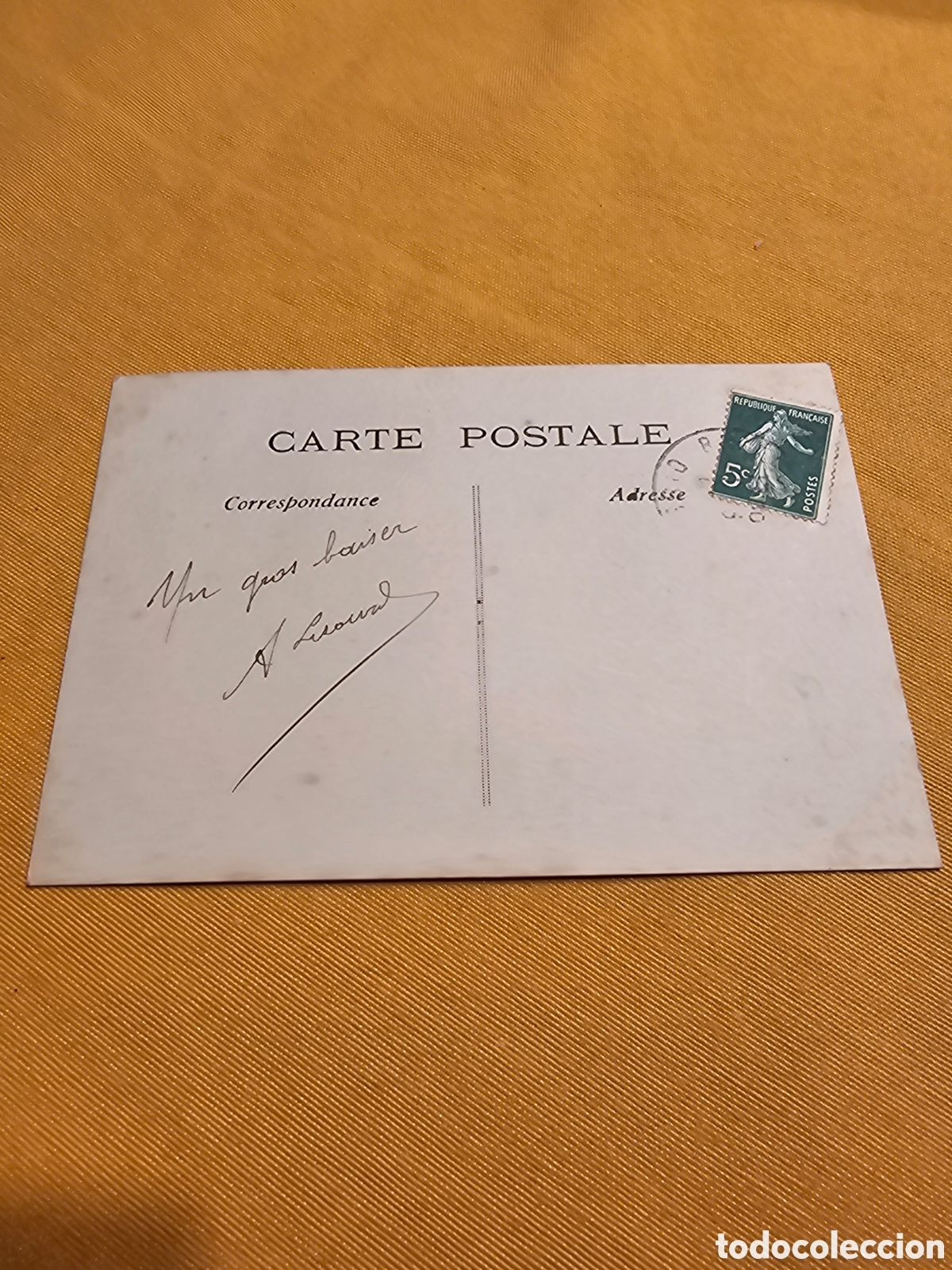 Postales: ANTIGUA POSTAL FRANCESA. CIRCULADA - Foto 2